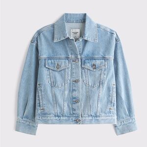 Abercrombie & Fitch Light Blue Jean Jacket